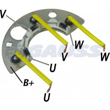 CONJUNTO RETIFICADOR BB 55A FORD DEL REY SCALA CORCEL 2