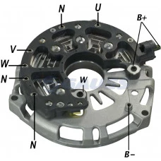CONJUNTO RETIFICADOR ALT FO 130A ALT FORD LINCON MERCURY