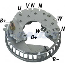 CONJUNTO RETIFICADOR ALT FO 105A ALT FORD MUSTANG