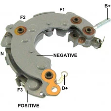 CONJUNTO RETIFICADOR DO ALTERNADOR DENSO 50A CATERPILLAR CAMINHOES