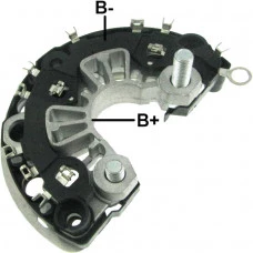 CONJUNTO RETIFICADOR DO ALTERNADOR BOSCH 200A JOHN DEERE 3520 / 3522 / TRATORES