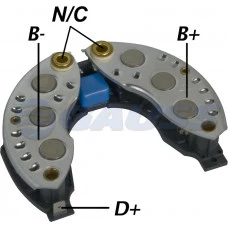 CONJUNTO RETIFICADOR ALT VAL 120A CITROEN FIAT PEUGEOT