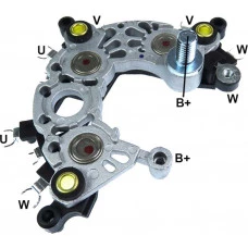 CONJUNTO RETIFICADOR DO ALTERNADOR BOSCH AUDI A3/VW GOLF/NOVO FUSCA/PASSAT VARIA