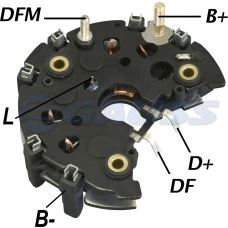 CONJUNTO RETIFICADOR BB FORD KA 1,3 I FIESTA