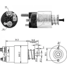 Rele Motor Partida 12V Kia Picanto