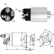 Rele Motor Partida 12V Renault Clio Kangoo Dalcia Logan
