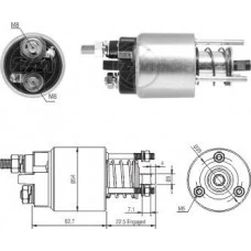 Rele Motor Partida Alfa Rome Fiat 500 Doblo Idea Punto Stilo