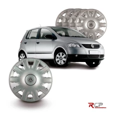 Calota Fox Spacefox 2006 | Aro 15 | VW | Jogo com 4 Calotas Prata