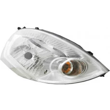 FAROL FORD H4 KA 08>12 LD COM PISCA/MASCARA METALIZADA
