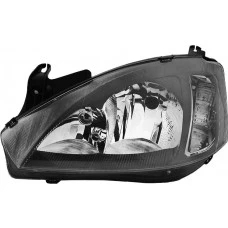 FAROL GM H7/H1 CORSA 08>12/MONTANA 08>10 LD COM PISCA/MASCARA NEGRA