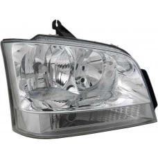 FAROL GM H7/H1 S10/BLAZER 01>11 LD COM PISCA CRISTAL/MASCARA CINZA
