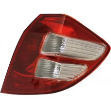 LANTERNA TRASEIRA HONDA FIT 09>12 LD BICOLOR/CARCAÇA CINZA/CANTO