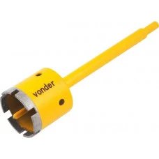 SERRA COPO DIAMANTADA COM HASTE 60 MM