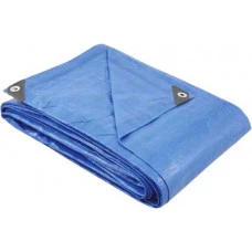 LONA DE POLIETILENO AZUL 6M X 3M
