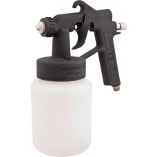 PISTOLA PARA PINTURA COM CANECA PLASTICA TIPO SUCCAO PP090